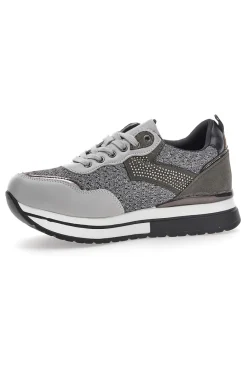 Sneakers Grigie Con Platform 23011-MISS PAPPALEA Discount