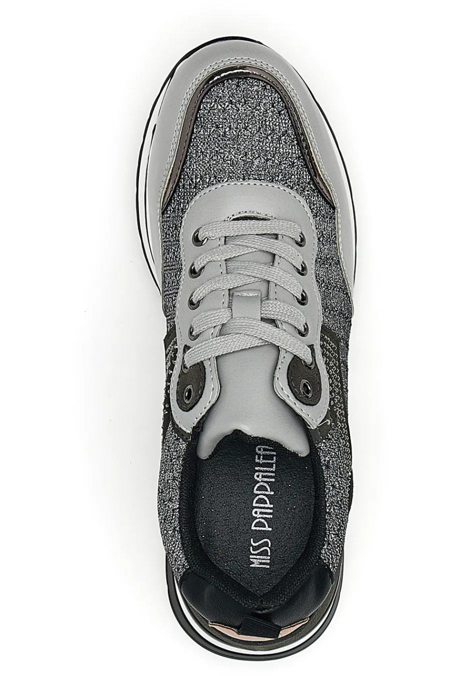 Sneakers Grigie Con Platform 23011-MISS PAPPALEA Discount