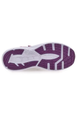 Sneakers grigie e fucsia con strappo e lacci elastici Snipe 3 JR-DIADORA Online