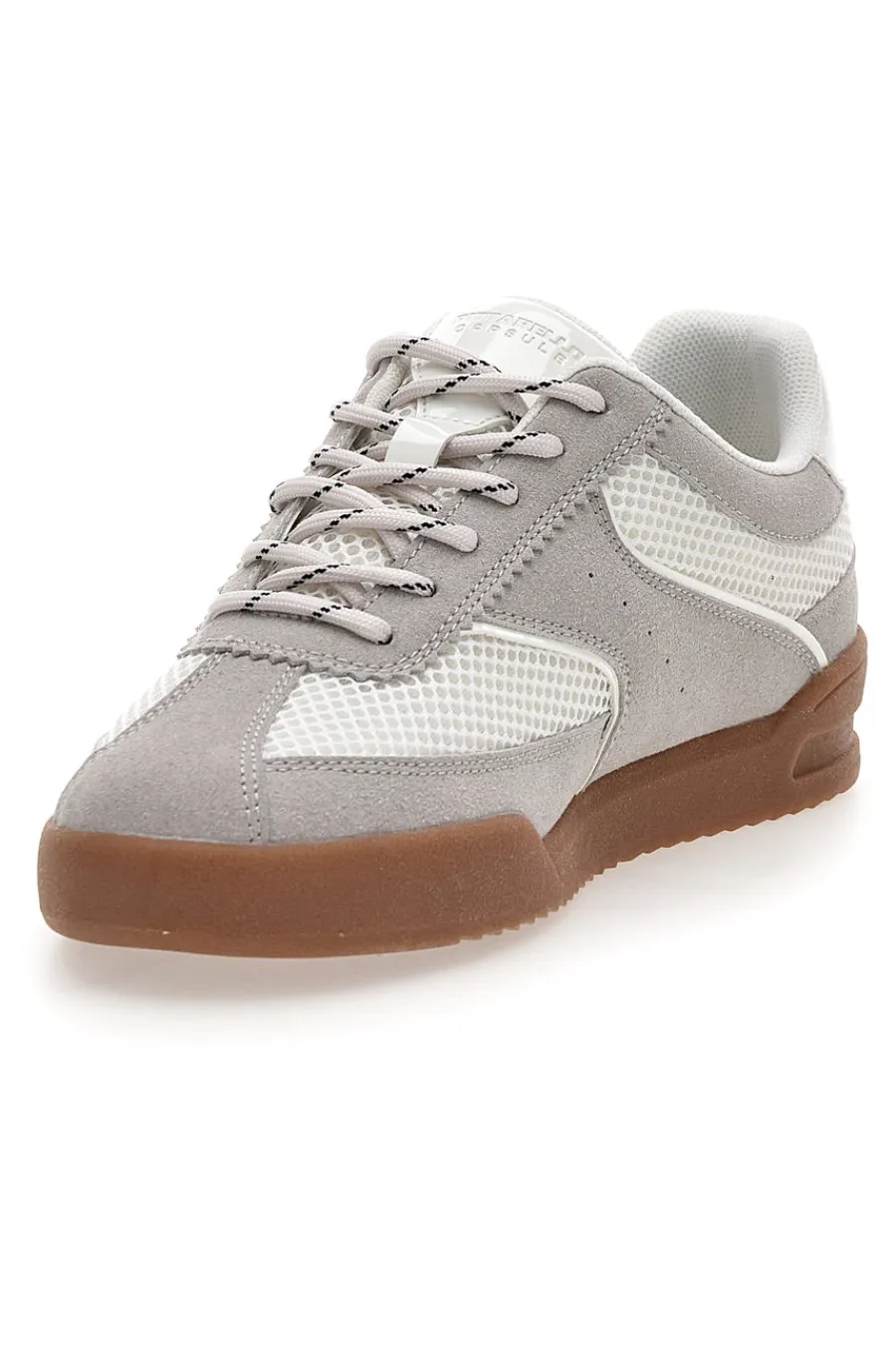 Sneakers grigie in pelle e mesh traspirante BT261049002-PITTARELLO CAPSULE Sale