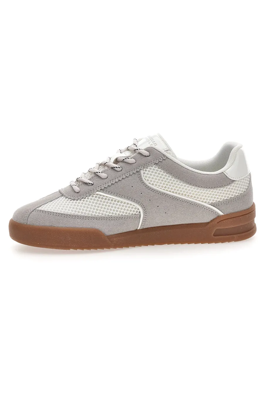 Sneakers grigie in pelle e mesh traspirante BT261049002-PITTARELLO CAPSULE Sale