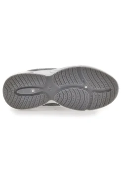 Sneakers Grigie In Tessuto 162508-DAME ROSE Clearance