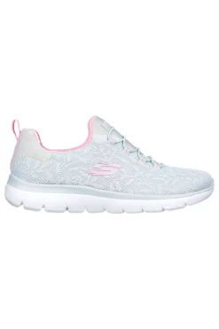 Sneakers Grigie Summits Good Taste-SKECHERS Discount