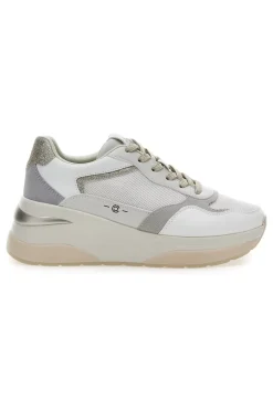 Sneakers Grigio e Bianco zeppa comfort in pelle Benny-PITTARELLO CAPSULE Online