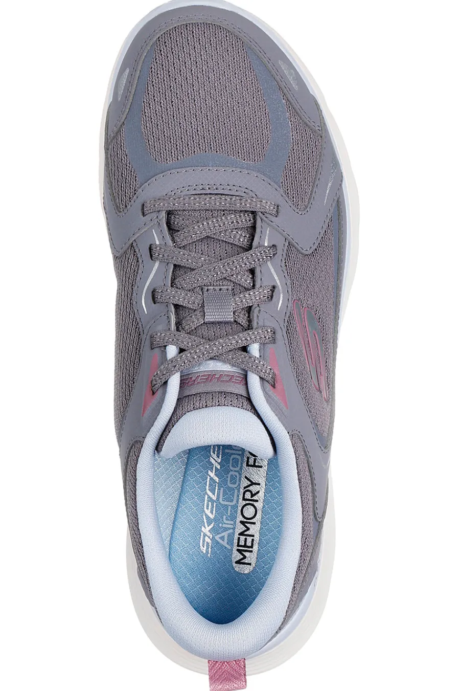 Sneakers grigio polvere in mesh con memory foam Flex Appeal 5.0 Retro Rush-SKECHERS Sale
