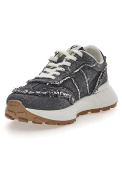 Sneakers in Denim Nere 7604-FREDDY Sale