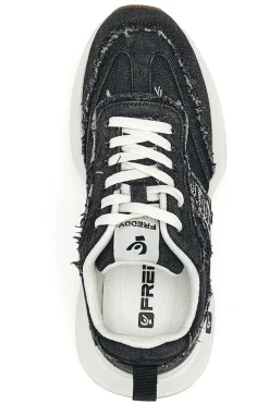 Sneakers in Denim Nere 7604-FREDDY Sale
