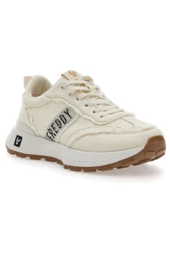 Sneakers in Denim Panna 7604-FREDDY Sale