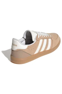 Sneakers in pelle beige con strisce bianche e dettagli traforati Breaknet Sleek-ADIDAS Online