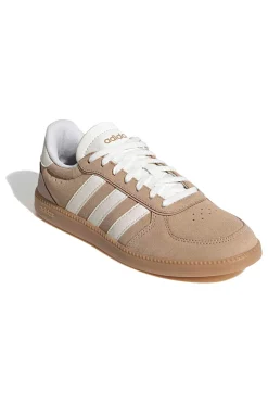 Sneakers in pelle beige con strisce bianche e dettagli traforati Breaknet Sleek-ADIDAS Online