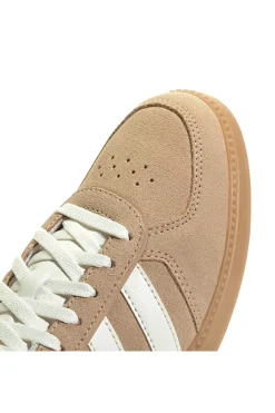 Sneakers in pelle beige con strisce bianche e dettagli traforati Breaknet Sleek-ADIDAS Online