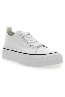 Sneakers in Tela Bianche Cafè Cost 211-CAFÈ COST Hot