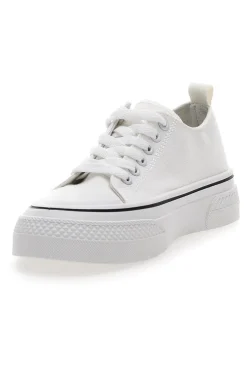 Sneakers in Tela Bianche Cafè Cost 211-CAFÈ COST Hot