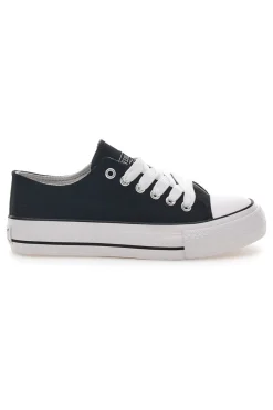 Sneakers in Tela da Donna Nere 2137-EVERLAST New