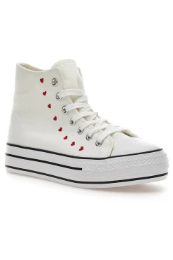 Sneakers In Tela 102 Bianche-ENERGY Hot