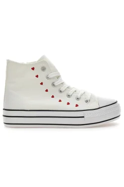 Sneakers In Tela 102 Bianche-ENERGY Hot