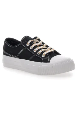Sneakers in Tela Nere con Lacci Me & Me 1878-ME u0026 ME Hot