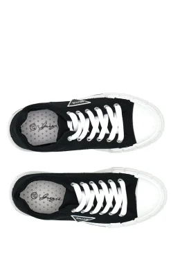 Sneakers in tela traforata 3581 Nera-GRAZIE Sale