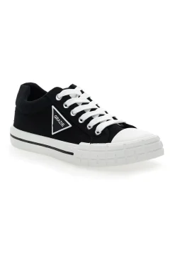 Sneakers in tela traforata 3581 Nera-GRAZIE Sale