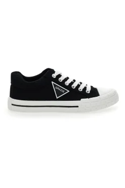 Sneakers in tela traforata 3581 Nera-GRAZIE Sale