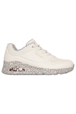 Sneakers leopardate con suola ad aria e lacci fissi UNO Safari Time-SKECHERS Online