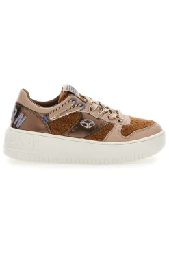 Sneakers Marroni Con Flatform Soprani Brescia-SOLO SOPRANI Online