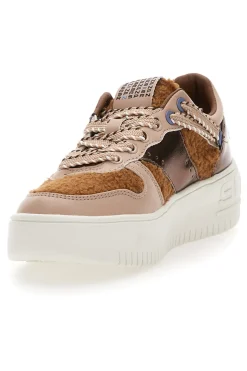 Sneakers Marroni Con Flatform Soprani Brescia-SOLO SOPRANI Online