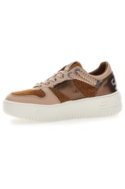 Sneakers Marroni Con Flatform Soprani Brescia-SOLO SOPRANI Online