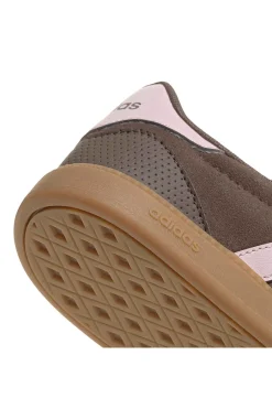 Sneakers marroni con strisce rosa e dettagli traforati Breaknet Sleek-ADIDAS Hot