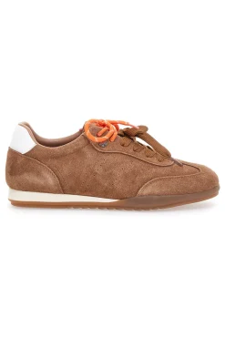 Sneakers marroni in vera pelle con doppi lacci BT251278010-PITTARELLO CAPSULE Discount