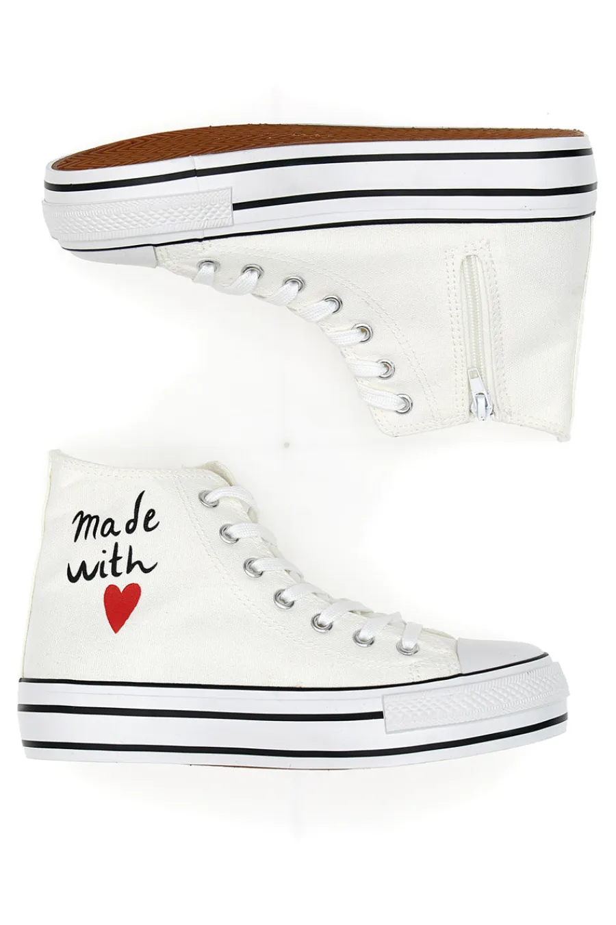 Sneakers Mid Cut Bianche 112-ENERGY Best
