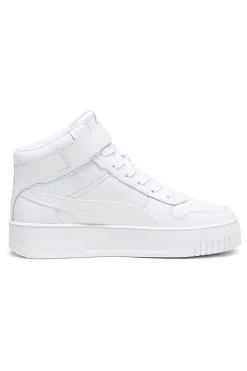 Sneakers Mid-Cut bianche Carina Street Mid-PUMA Discount