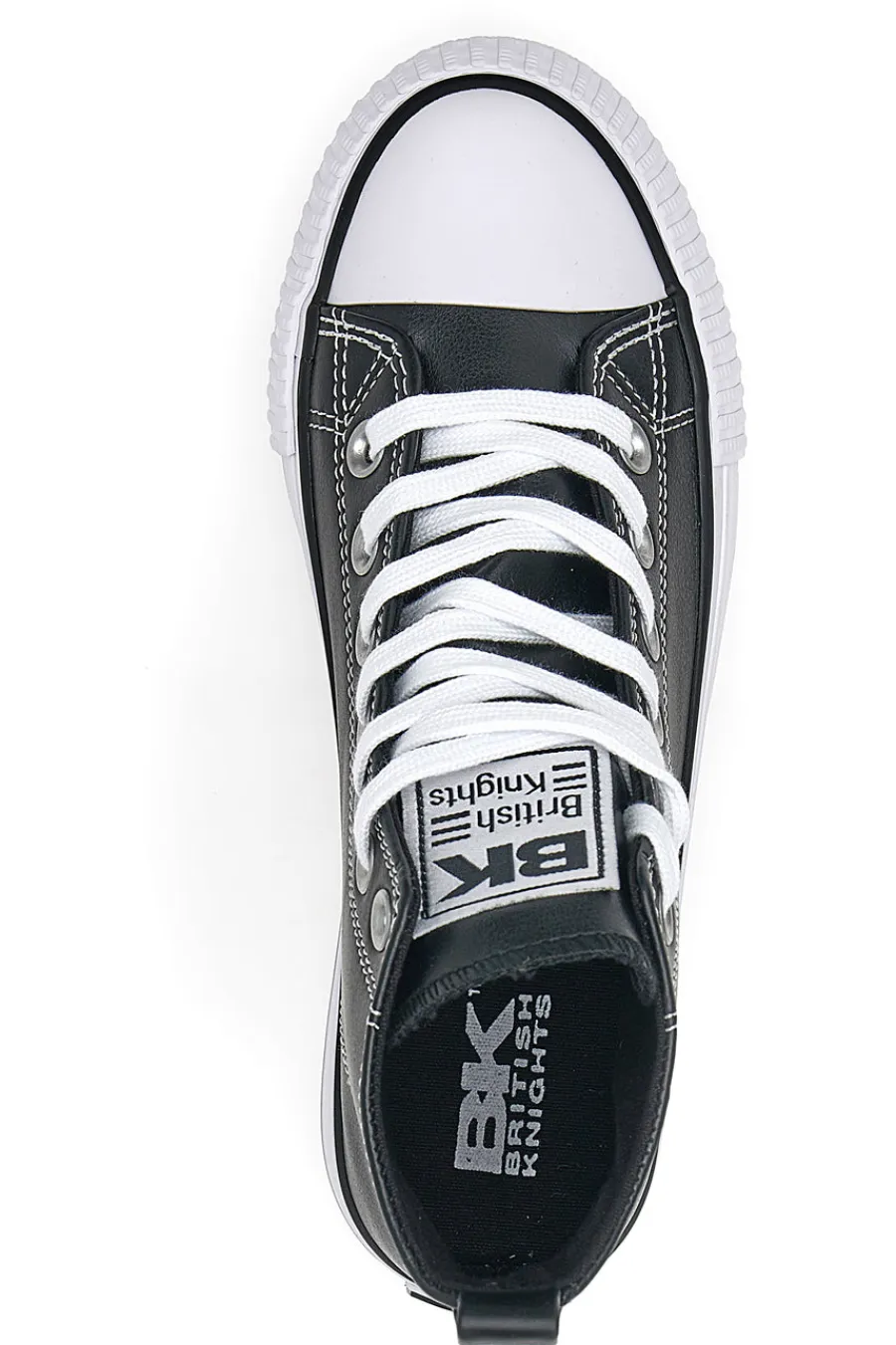Sneakers Mid-Cut Kaya Platform Nere-BRITISH KNIGHTS