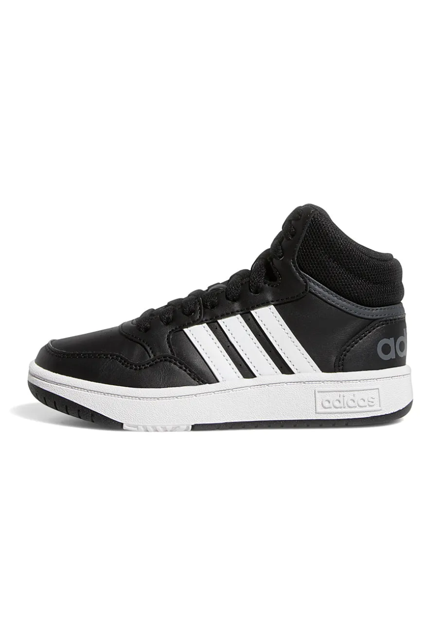 Sneakers Mid-Cut Nere Adidas Hoops Mid 3 K