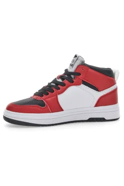 Sneakers Mid Cut Rosse Kobe Tumble-COTTON BELT