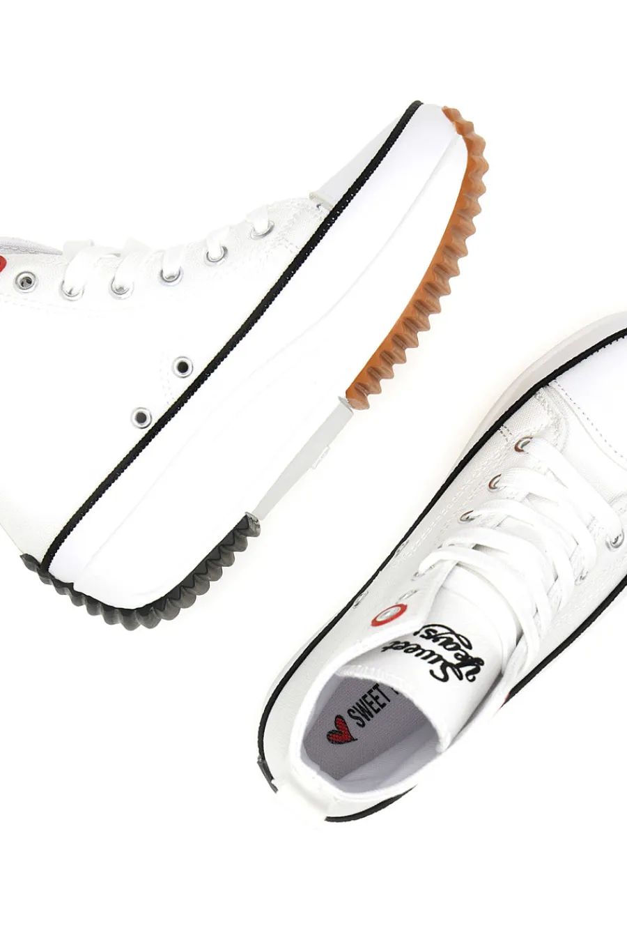 Sneakers Mid Cut 8291 Bianche-SWEET YEARS Online