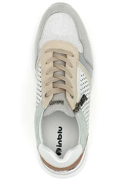 Sneakers multicolore traforate con zip e zeppa 481IN-INBLU Best