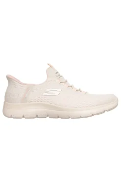 Sneakers natural slip-ins con lacci elastici Summits dream chaser-SKECHERS Discount