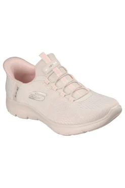 Sneakers natural slip-ins con lacci elastici Summits dream chaser-SKECHERS Discount