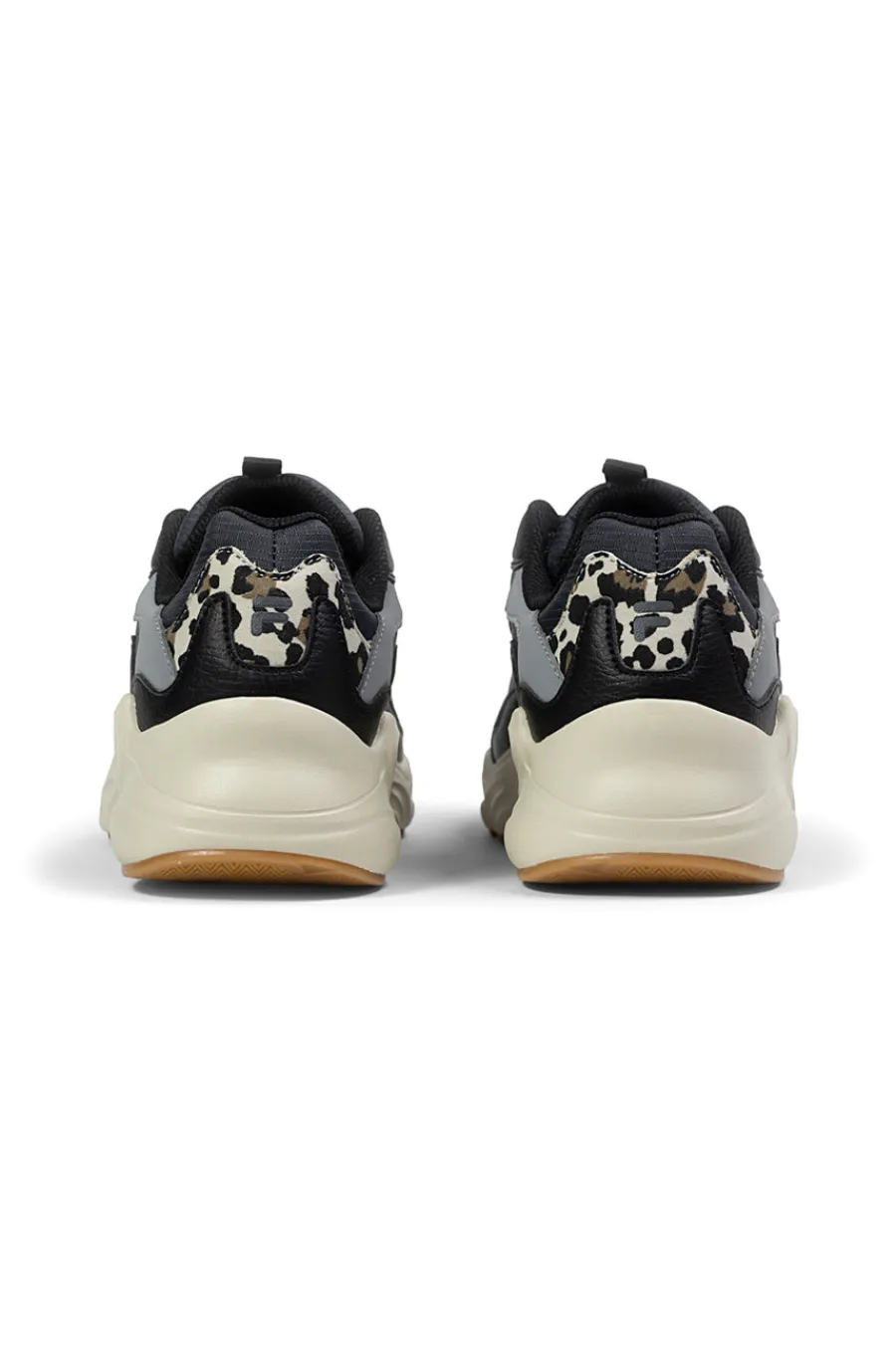 Sneakers nere con dettagli animalier e suola chunky FFW0194-FILA Hot