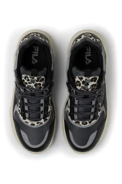 Sneakers nere con dettagli animalier e suola chunky FFW0194-FILA Hot
