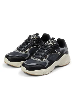 Sneakers nere con dettagli animalier e suola chunky FFW0194-FILA Hot