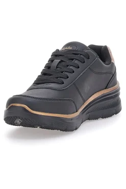 Sneakers Nere Con dettagli Dorati AU42W511-AUSTRALIAN Hot