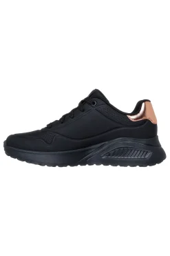 Sneakers nere con dettaglio rame e suola platform Uno Lite Shimmer Along-SKECHERS Outlet