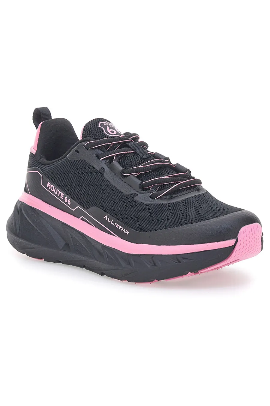 Sneakers nere con dettagli rosa RO51038D-ROUTE 66 Outlet