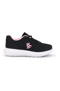 Sneakers nere con dettagli rosa in mesh 155BK070903-2T2L Online