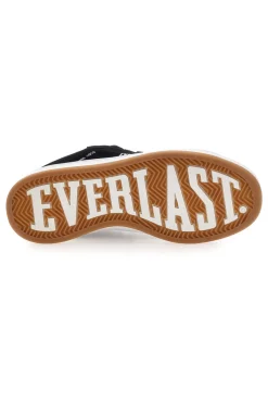 Sneakers nere con effetto velluto e profilo bianco EV087-EVERLAST Online
