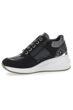 Sneakers nere con glitter e zip laterale 51751C1120-MARIELLA BURANI Clearance
