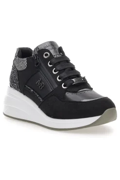 Sneakers nere con glitter e zip laterale 51751C1120-MARIELLA BURANI Clearance