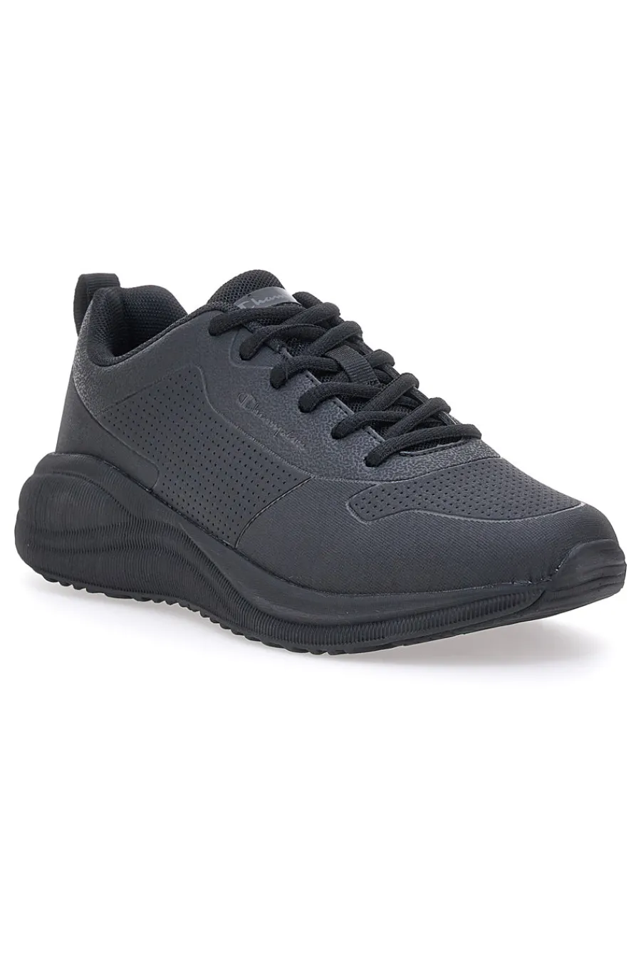 Sneakers Nere Con Lacci Syphon Pu-CHAMPION